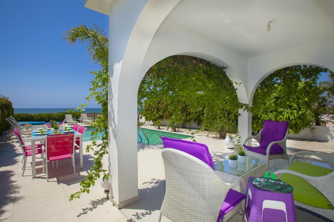 איה נאפה Ayia Thekla Seafront Villa Lavender מראה חיצוני תמונה