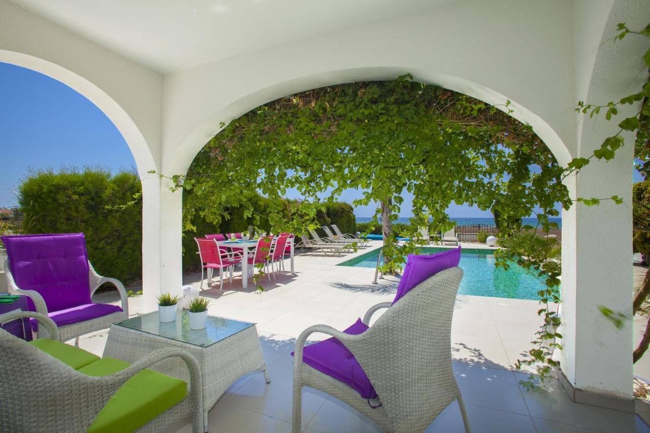 איה נאפה Ayia Thekla Seafront Villa Lavender מראה חיצוני תמונה